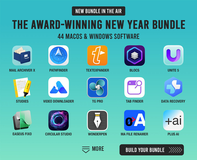 BundleHunt、3ドルのディスカウント料金を支払うと、44種類のMac