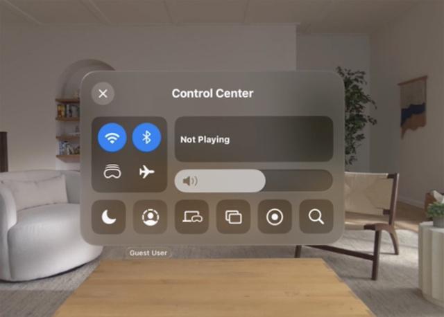 Apple Vision Pro：ゲストユーザー
