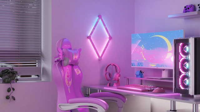 Nanoleaf Lines 60 Degrees Cherry Blossom Starter Kit