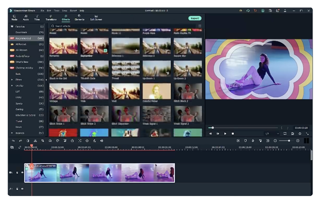 新しいビデオエフェクト
