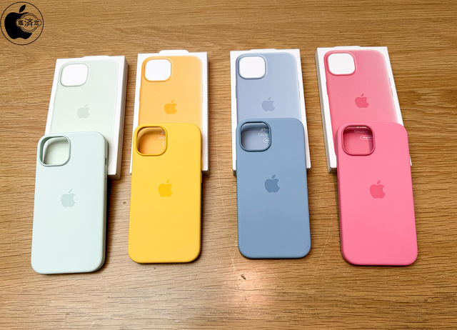 iPhone 15シリーズ用シリコーンケース