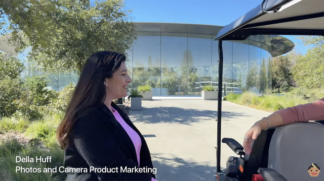 Apple 写真＆カメラプロダクトマーケティング担当シニアマネージャーDella Huff氏