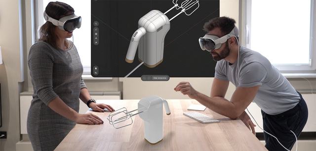 Shapr3D Apple Vision Pro