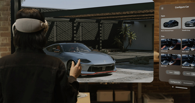 Omniverse Cloud API：Apple Vision Pro