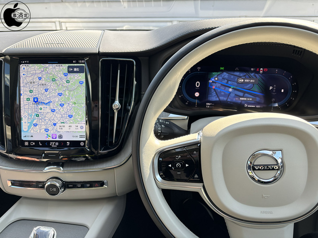 VOLVO XC60 Recharge：CarPlay