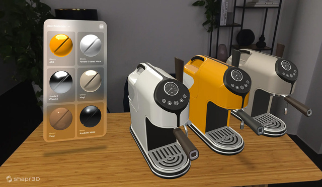 Shapr3D Apple Vision Pro