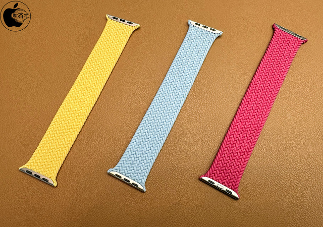 Apple Watch用ブレイデッドソロループ2024年春