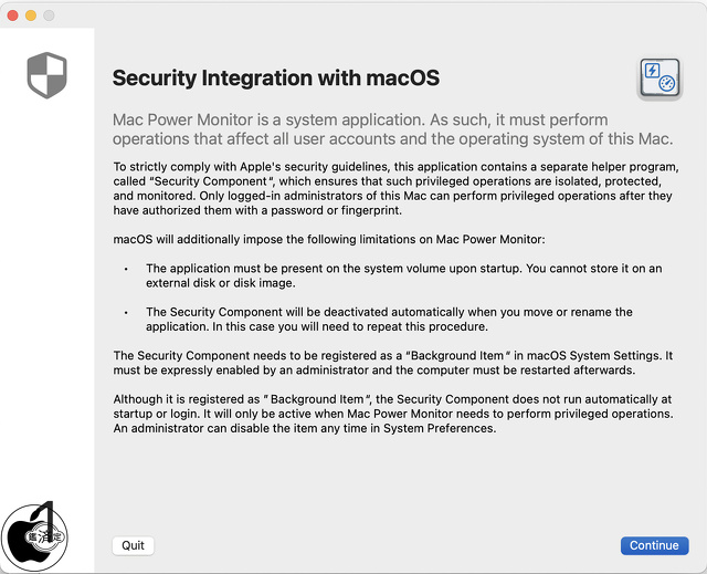 Security Integration with macOS