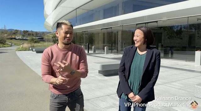 Brian Tong氏：Apple iPhoneプロダクトマーケティング担当ヴァイスプレジデントKaiann Drance氏