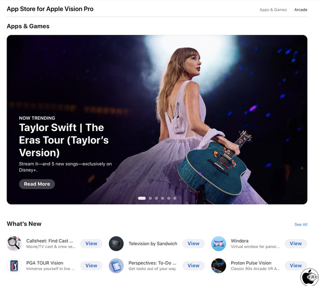 App Store for Apple Vision Pro