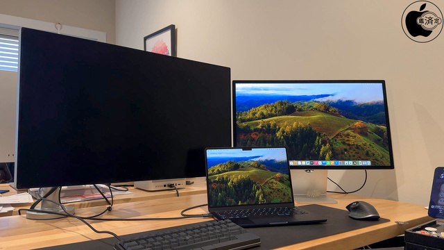 MacBook Air (13-inch, M3, 2024)：Pro Display XDR＋Apple Studio Display (27-inch)