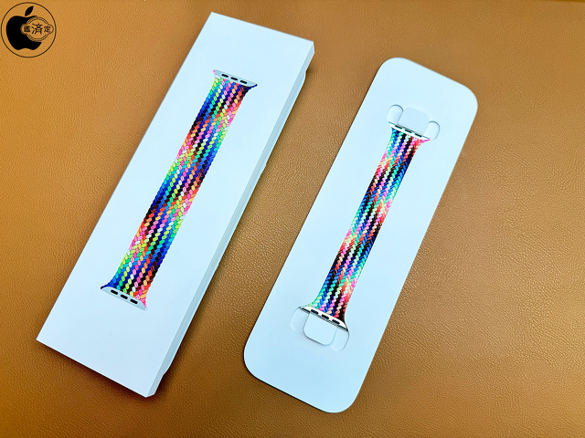 Apple Watchプライドエディションブレイデッドソロループ 2024