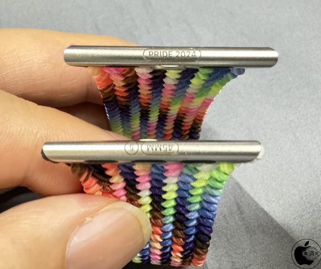 Apple Watchプライドエディションブレイデッドソロループ 2024