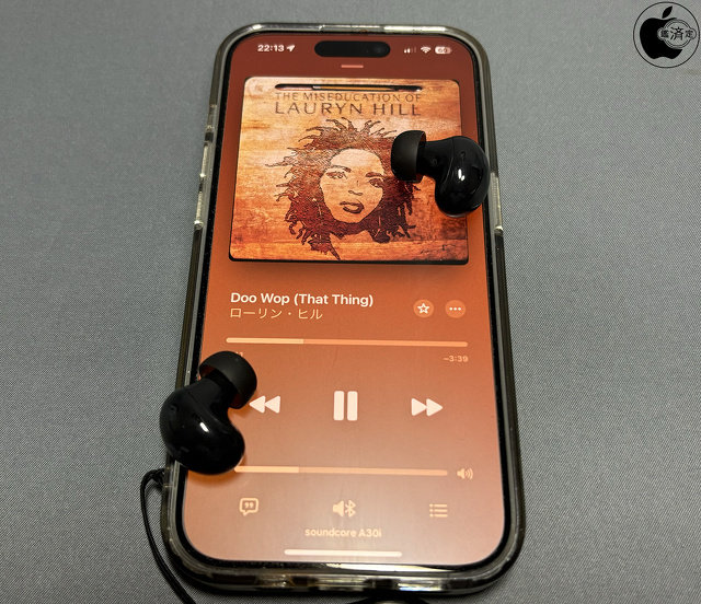 Anker Soundcore A30i：Apple Music