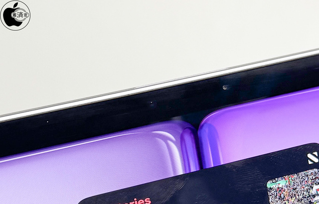 iPad Air 13-inch (M2)のTrueDepthカメラ