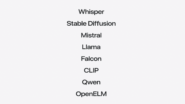 デバイス上でのモデルの実行