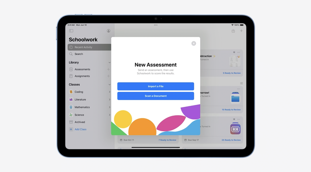 Apple Schoolwork 3.0