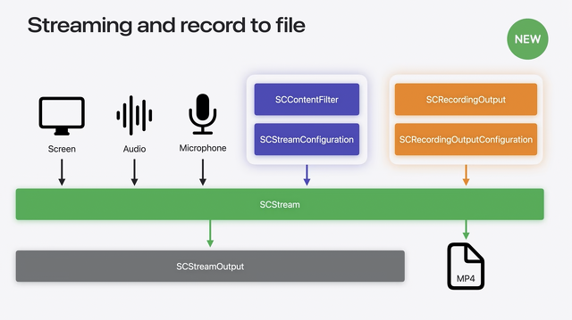 Streaming and record to file