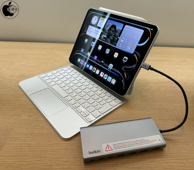 Belkin Connect 8-in-1 Dual 4K Display USB-C コア ハブ