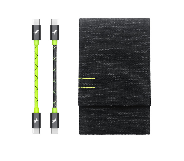 Nimble Powerknit Travel Kit USB-C to USB-C 12.7 cm（2本入り）