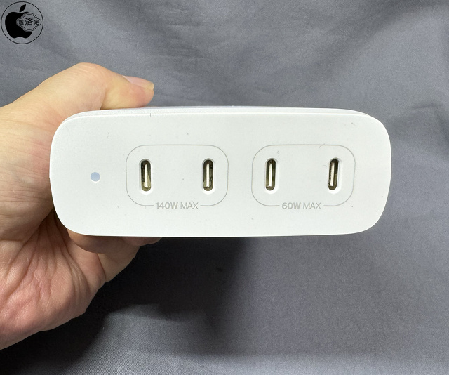 BoostCharge Pro：USB-C 4ポート GaN 搭載 200W 充電器の出力ポート