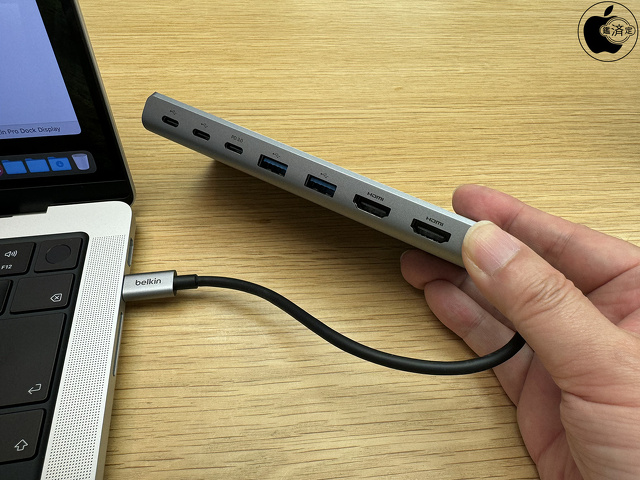 Belkin Connect 8-in-1 Dual 4K Display USB-C コア ハブ