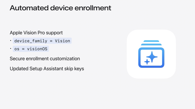 Automated device enrollment