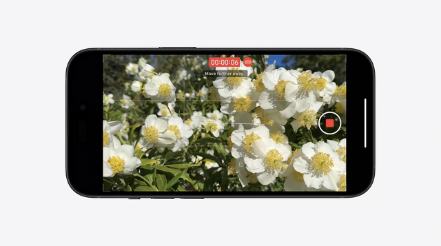 空間ビデオ撮影