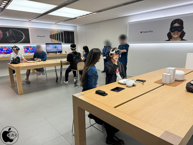 Apple Vision Proのデモ