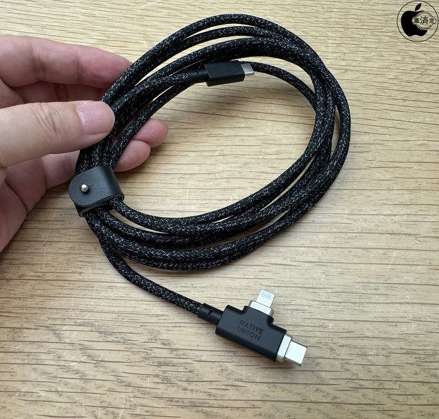 Native Union Belt Cable Duo Pro 240W（USB-C - USB-C and Lightning）