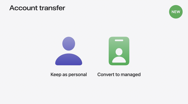 Account transfer