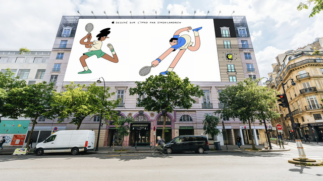 DESSINÉ SUR L'IPAD PAR SIMON LANDREIN