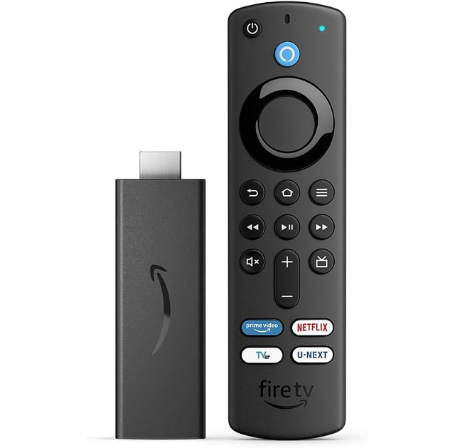 Fire TV Stick/Alexa対応音声認識リモコン(第3世代)付属