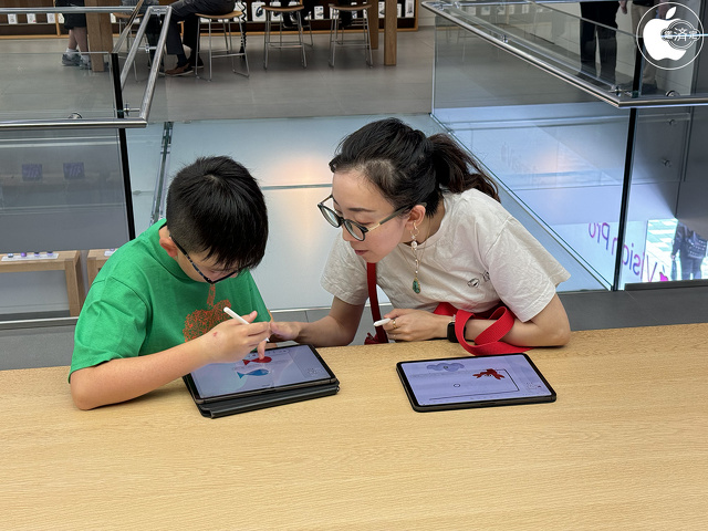 iPad Workerのはるなさん親子