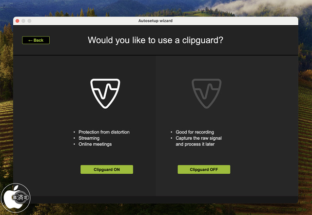 CONTROL CENTER for Mac：クリップガード