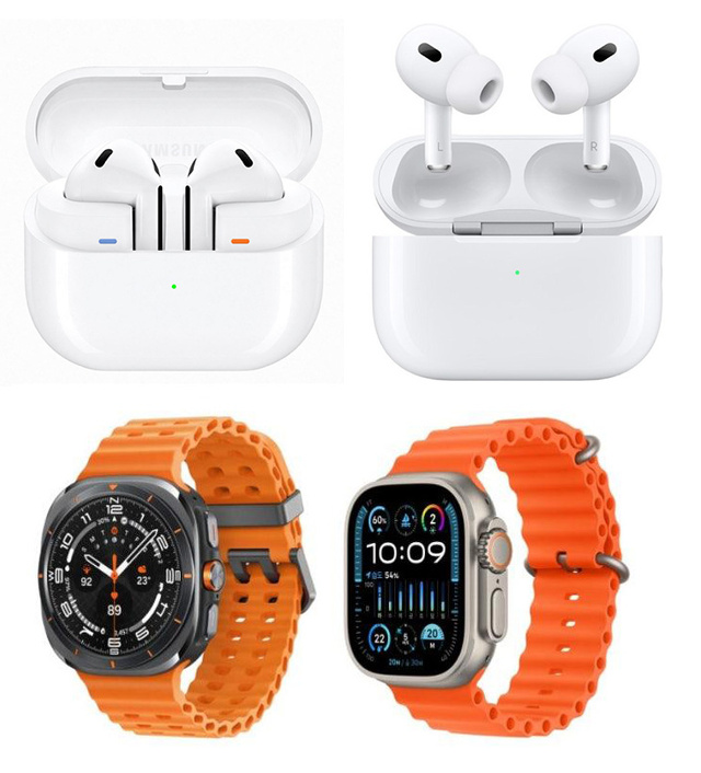 Galaxy Buds3：Galaxy Watch Ultra