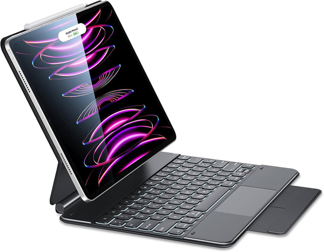 Amazon、ESRのiPad Pro 13/12.9用キーボード付きケース「ESR
