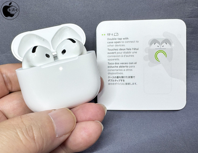 AirPods 4:手動ペアリング