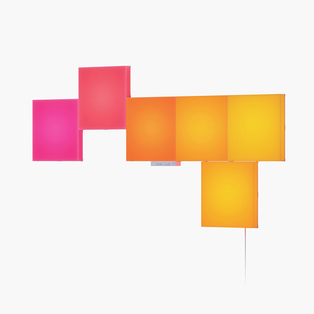 Nanoleaf、スマートLEDパネル「Blocks」と、スマートワイヤレス Nanoleaf、スマートLEDパネル「Blocks」と、スマートワイヤレス