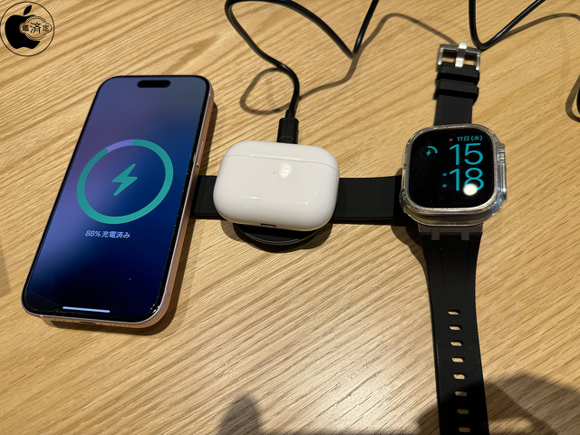 Anker MagGo Wireless Charging Station (3-in-1, Foldable Pad)