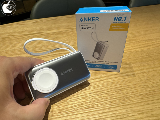 Anker MagGo Power Bank (10000mAh, 35W, For Apple Watch)