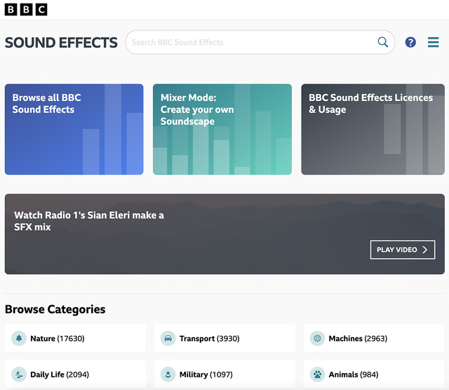 BBC Sound Effects