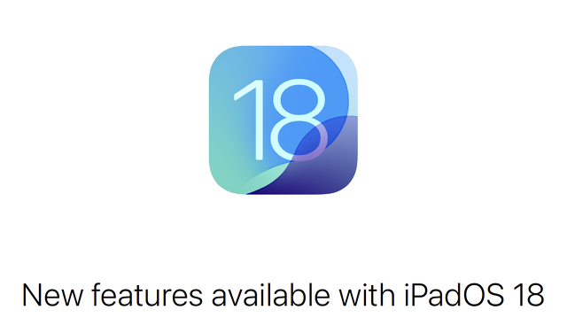 New features available with iPadOS 18