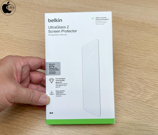 Belkin UltraGlass 2スクリーンプロテクター for iPhone 16 Pro