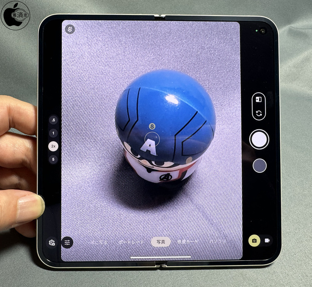 Google Pixel 9 Pro Fold:マクロ フォーカス