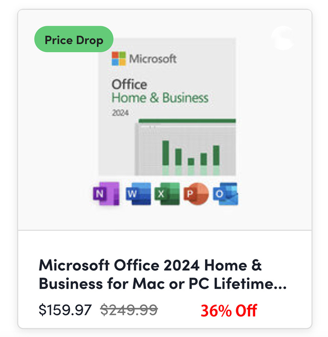 Microsoft Office Home & Business for Mac 2024(1ライセンス/永続版)