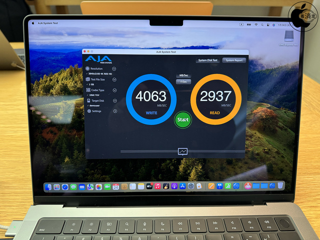 OWC Express 1M2：ベンチマーク