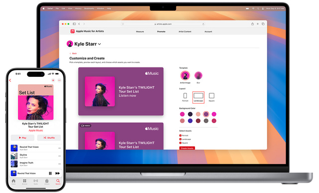 Apple Music：セットリスト