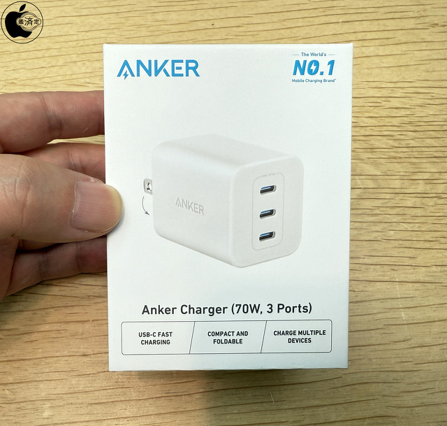 Anker Charger（70W、3ポート）