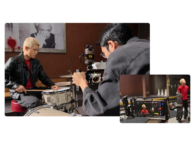 Chace氏MV撮影風景